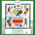 Embroidery Pickleball Fun Design 16in x 16in