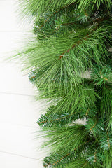 Jumbo Pine Teardrop 36 Inch Rustic Christmas Door Decoration