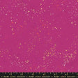 Pink Berry Speckled Metallic Cotton Wideback Fabric