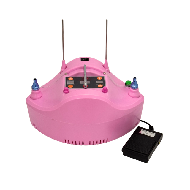Balloon Inflator with Double Stuffing Tool