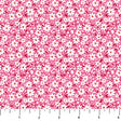Cotton Print Pink Daisies Pocket Posies Fabric