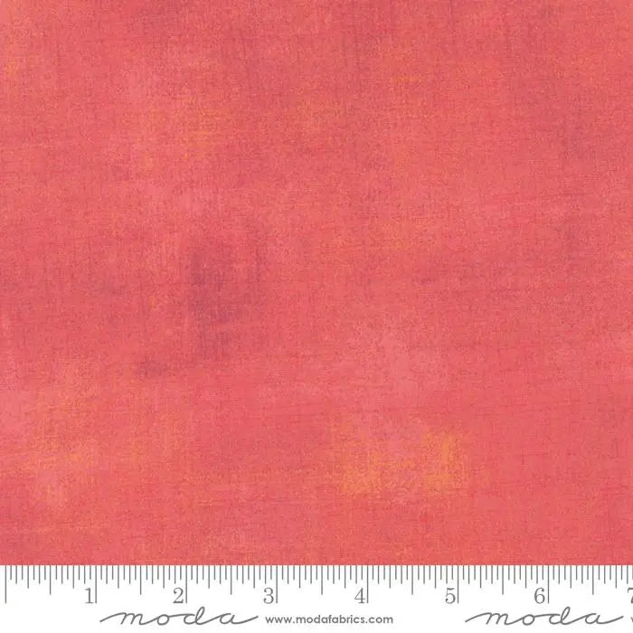 Cotton Print Pink Grunge Basics Salmon 44/45"