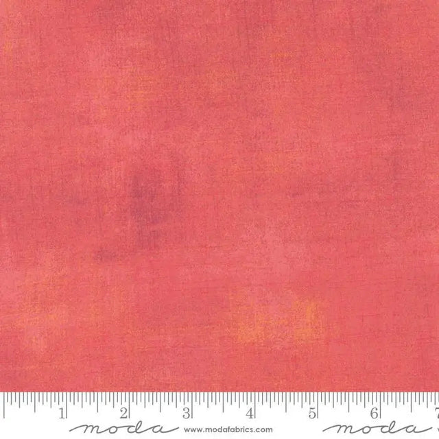 Cotton Print Pink Grunge Basics Salmon 44/45"