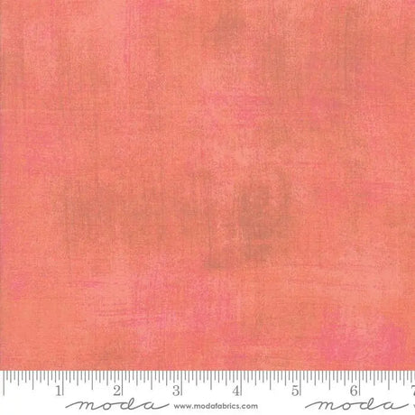 Cotton Fabric Pink Grunge Basics Tea Rose 44/45" Per Yard