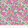 Cotton Fabric Pink Meadow Pocket Posies 44/45"