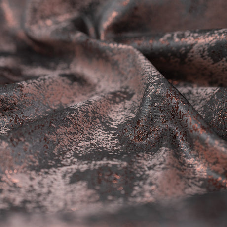 Pink Passion Metallic Brocade Fabric - Pink Metallic Brocade, 1 Yard (1 Yard)