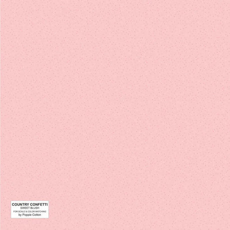 Pink Sweet Blush Cotton Fabric 44/45" Per Yard