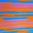 Swim Knit Poly Spandex Bright Stripes
