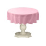Dull Bridal Satin Fabric - Solid Color, 51" Round (1 Piece)