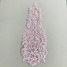Beaded Lace Medallion Applique