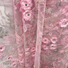 3D Floral Beaded Lace Mesh