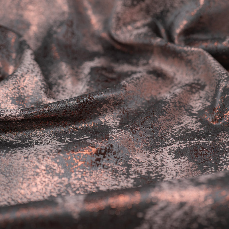 Pink Passion Metallic Brocade Fabric - Pink Metallic Brocade, 1 Yard (1 Yard)