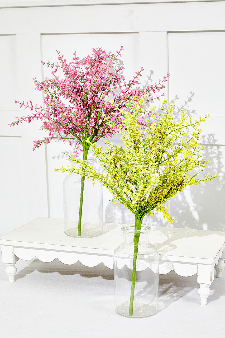 21" Yellow Heather Bush
