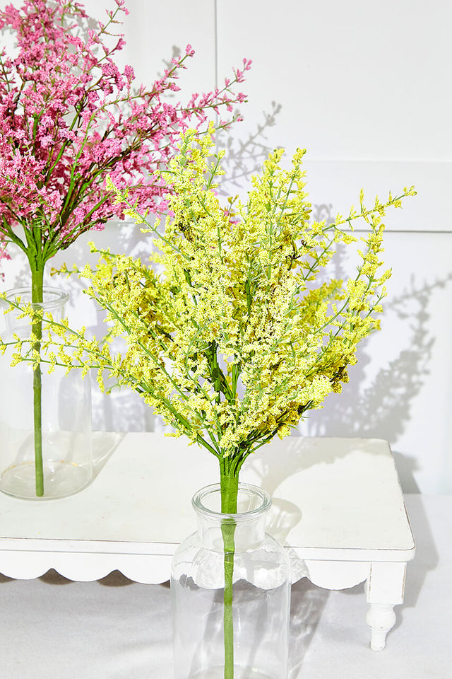 21" Yellow Heather Bush