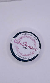 Cake Shimmer Pink by Poppy Paint 100% Edible Luster Dust 3g for Cake Decorating