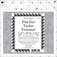 Acrylic Tucker Trimmer Template