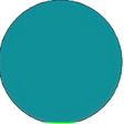 Plain Heat Transfer Vinyl - Aqua Marine, Hot Peel, 20" H X 12" W (Foot)