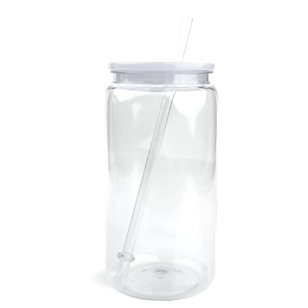 16 oz Plastic Can Transparent - Clear