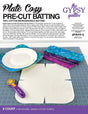 Cotton Batting Plate Cozy Pre-Cut 8ct