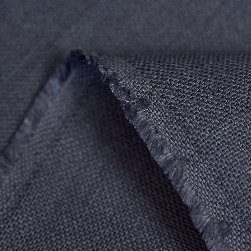 Pure Linen Upholstery Fabric Granite