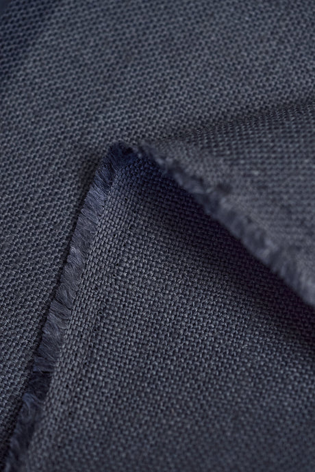 Pure Linen Upholstery Fabric Granite