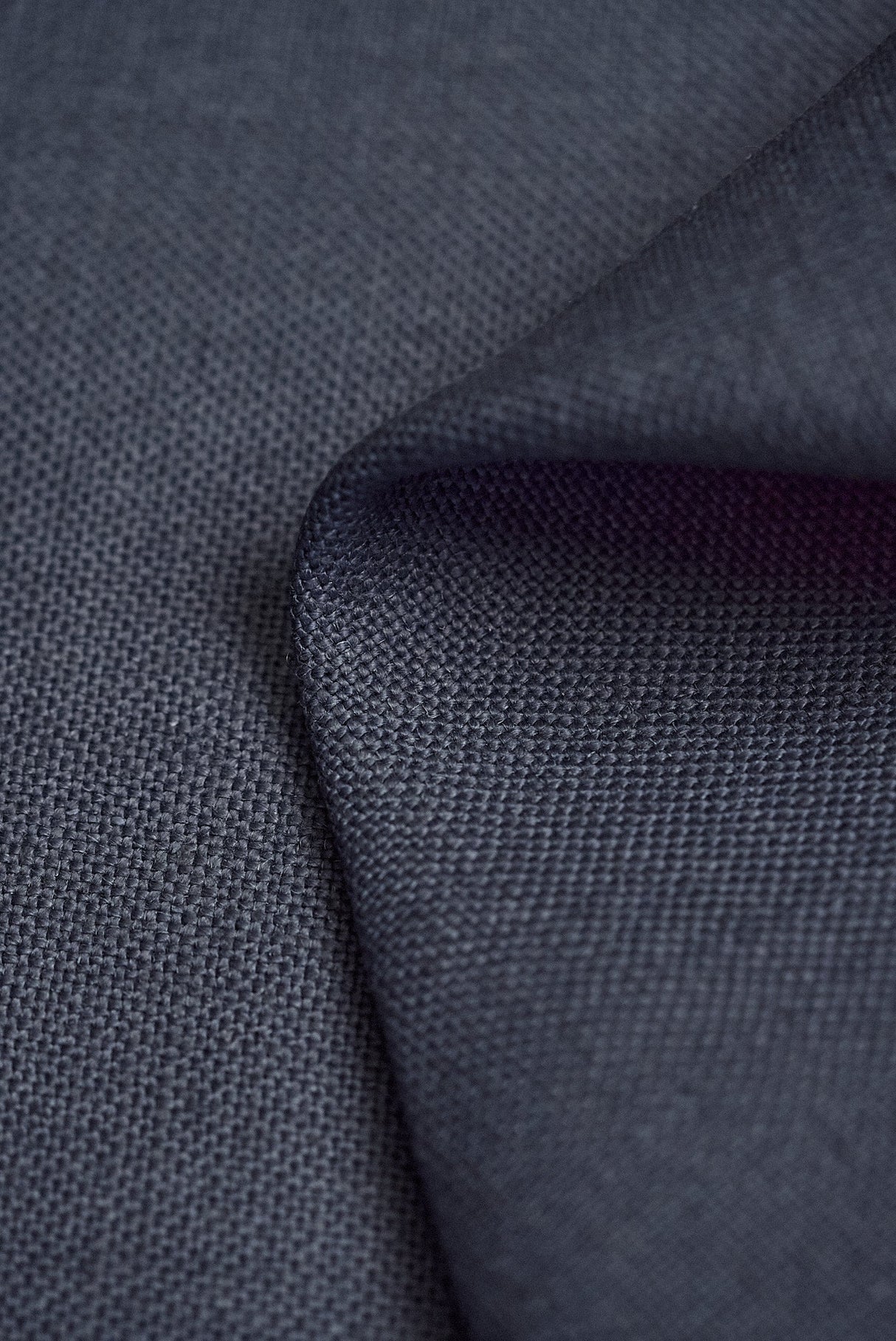 Pure Linen Upholstery Fabric Granite