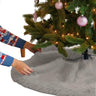 Faux Fur Christmas Tree Skirt 30 Inch