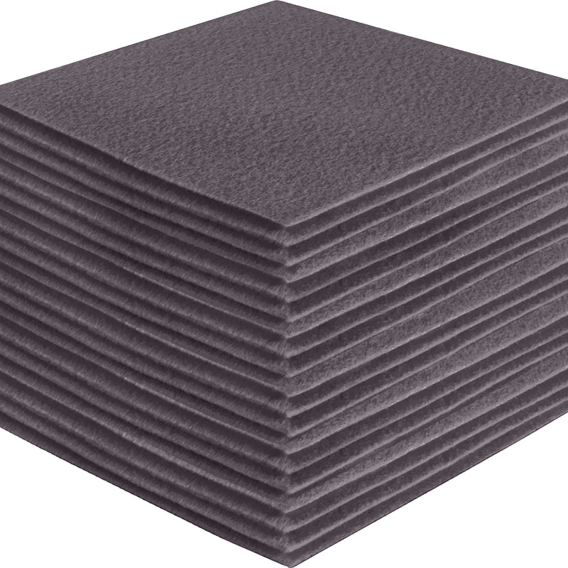 Acrylic Felt Craft Sheets Platinum Gray