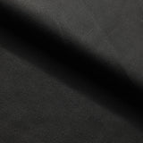 Pleather PU Coated Tricot Fabric - Black, 58" Width (1 Yard)