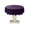 Tablecloth Dull Bridal Satin Fabric - Solid Color, 42" Round (1 Piece)