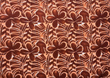 Plumeria Flower Polyester Fabric - Floral Print, 60" Width (1 Yard)