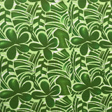 Plumeria Flower Polyester Fabric - Floral Print, 60" Width (1 Yard)