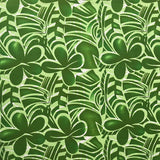 Plumeria Flower Polyester Fabric - Floral Print, 60" Width (1 Yard)