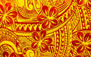 Polyester Sarong Plumeria Flower 70" x 43"
