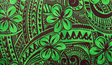 Plumeria Flower Polyester Fabric - Floral Print, 70" L x 43" W (1 Sarong)