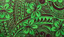 Polyester Sarong Plumeria Flower 70" x 43"