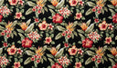 Cotton Print Plumeria Hibiscus Banana Leaf Fabric
