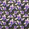 Rayon Fabric Plumeria Palm Print