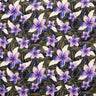 Rayon Fabric Plumeria Palm Print