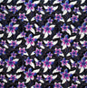 Plumeria Tropical Leaves Print Rayon Poplin Fabric - Red/Orange/Pink, 36" Width (1 Yard)