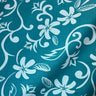 Plumeria Vine Poly Cotton Fabric - Tropical Floral Print, 45" Width (1 Yard)
