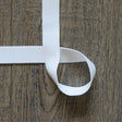 Plush Elastic 1 Inch Wide White