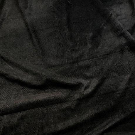 Pocahontas Stretch Faux Suede Fabric - 2-Way Stretch Faux Suede Fabric, Ivory, Stone, Dark Taupe, Light Camel, Navy, Black, 54/56" Width (1 Yard)