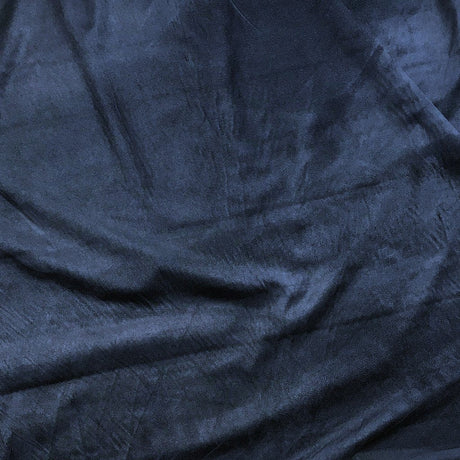 Pocahontas Stretch Faux Suede Fabric - 2-Way Stretch Faux Suede Fabric, Ivory, Stone, Dark Taupe, Light Camel, Navy, Black, 54/56" Width (1 Yard)