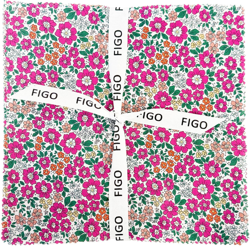 Cotton Print Pocket Posies Precut Fabric