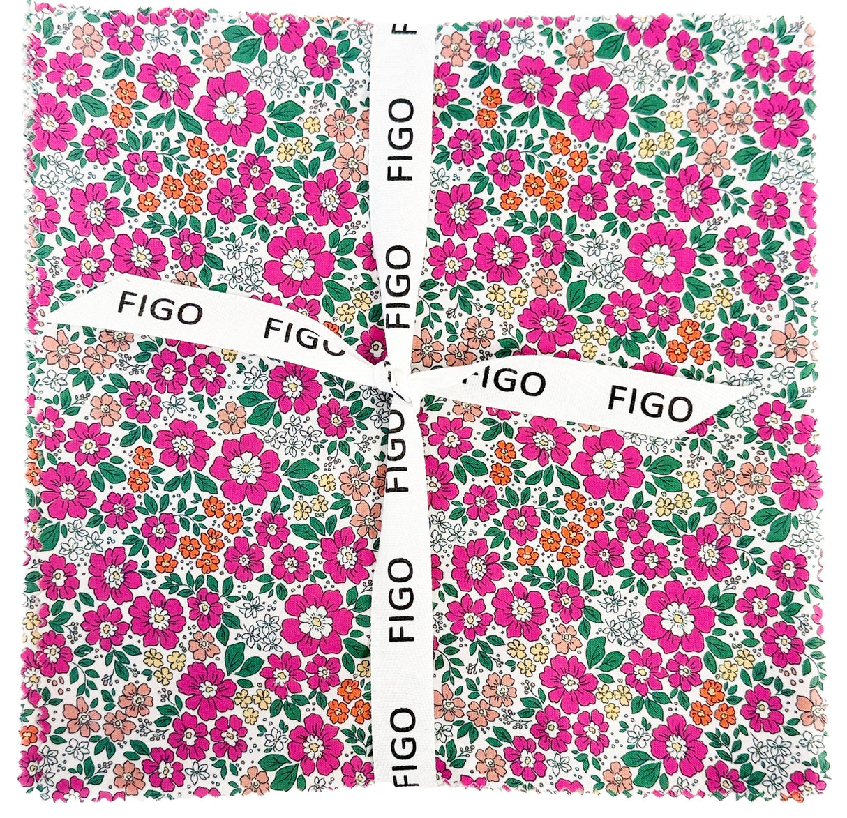 Cotton Print Pocket Posies Precut Fabric
