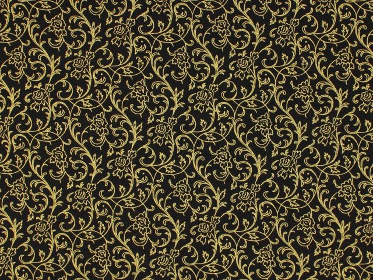 Quilting Cotton Poinsettias Metallic Christmas Robert Kaufman