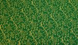 Quilting Cotton Poinsettias Metallic Christmas Robert Kaufman