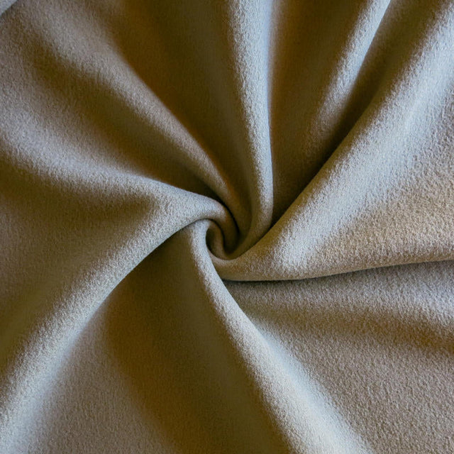Polartec 200 Fleece Khaki Double Velour Fabric