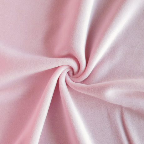 Polartec Double Brushed Fleece Knit Fabric Pink Foam